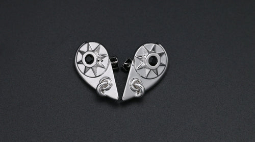 FRACTURED COMPASS STUDS | 裂罗盘耳钉