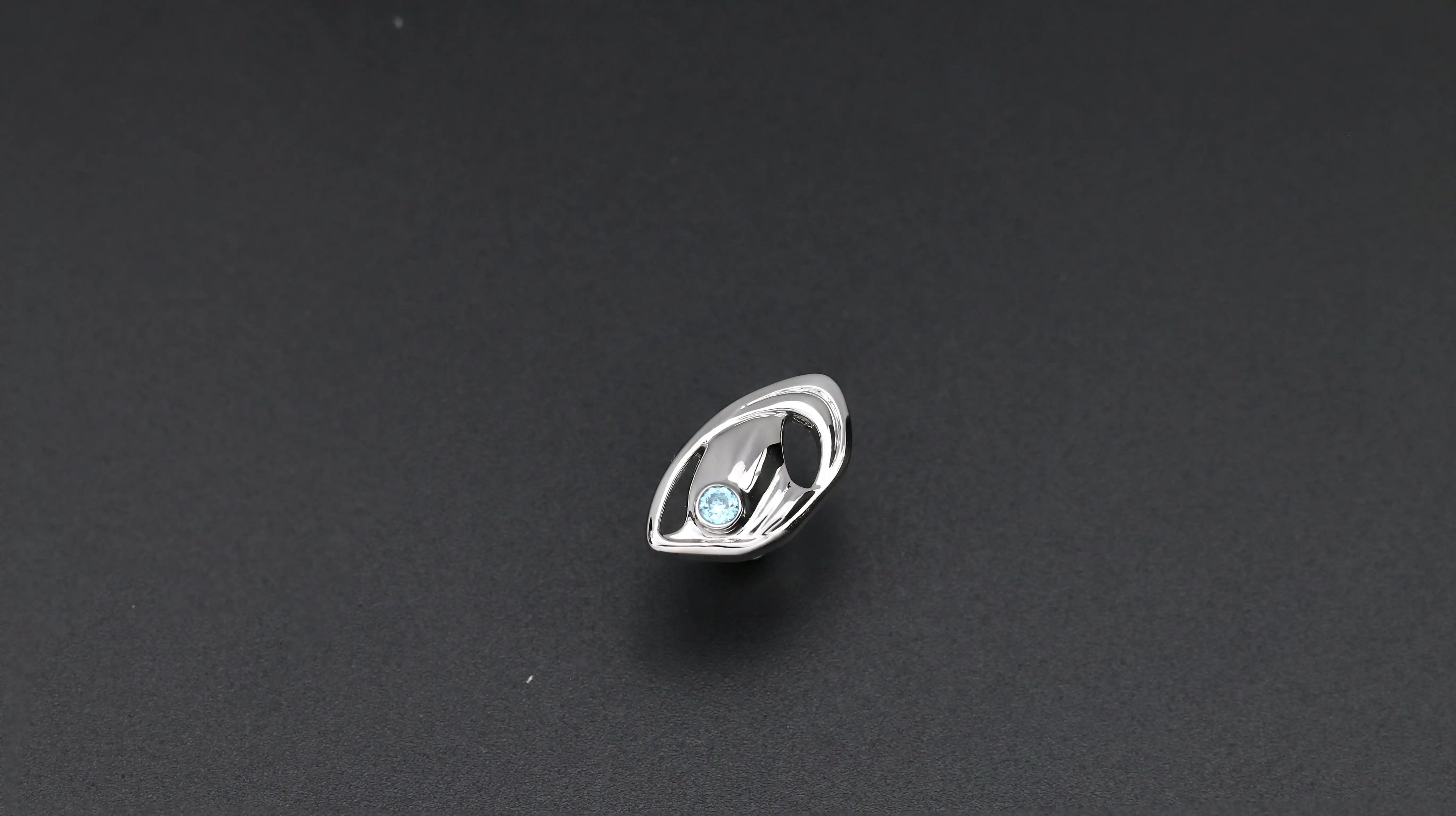 VOID IRIS STUDS | 虚空虹膜耳钉 - Silver