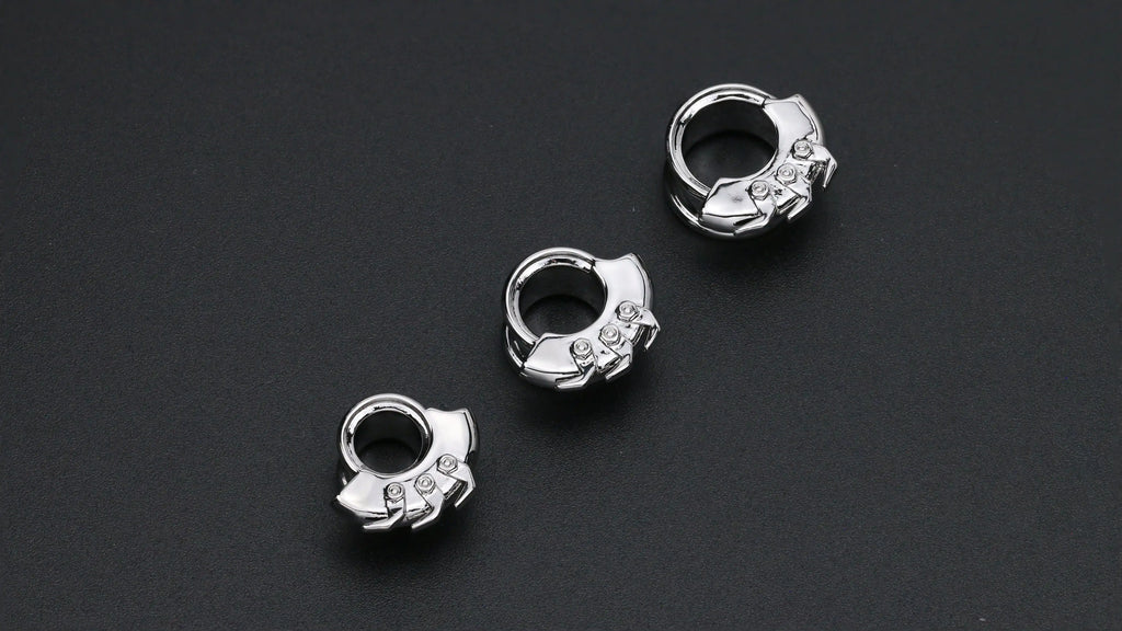 MECHA DRAGON TUNNELS | 机甲龙耳扩 - sizes