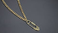 DRAGON CLAW SAFETY CHAIN | 龙爬安全扣链 - Gold